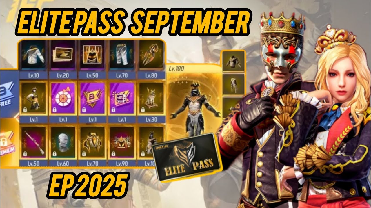 New September Elite Pass 🔥😍 | Elite Pass 2025 | Elite Pass Discount💯 