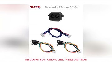 Benewake TF-Luna LiDAR Range Finder Module 5V UART IIC Interface 8m Single-Point Micro Ranging Senso