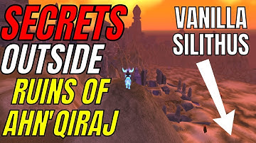 World Of Warcraft: SECRETS Outside Ruins of Ahn
