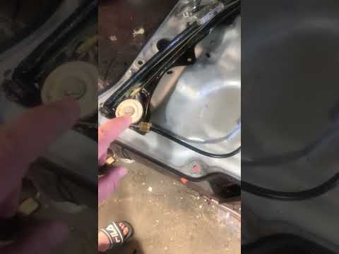Part2 infiniti g37 window cable fix