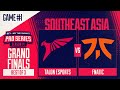 Talon vs Fnatic Game 1 - BTS Pro Series 14 SEA: Grand Finals w/ Kips &amp; hairy_freak