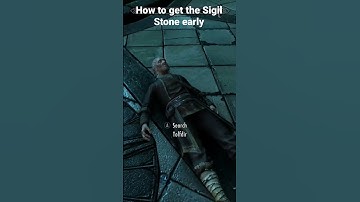 Skyrim—How to get the Sigil stone early