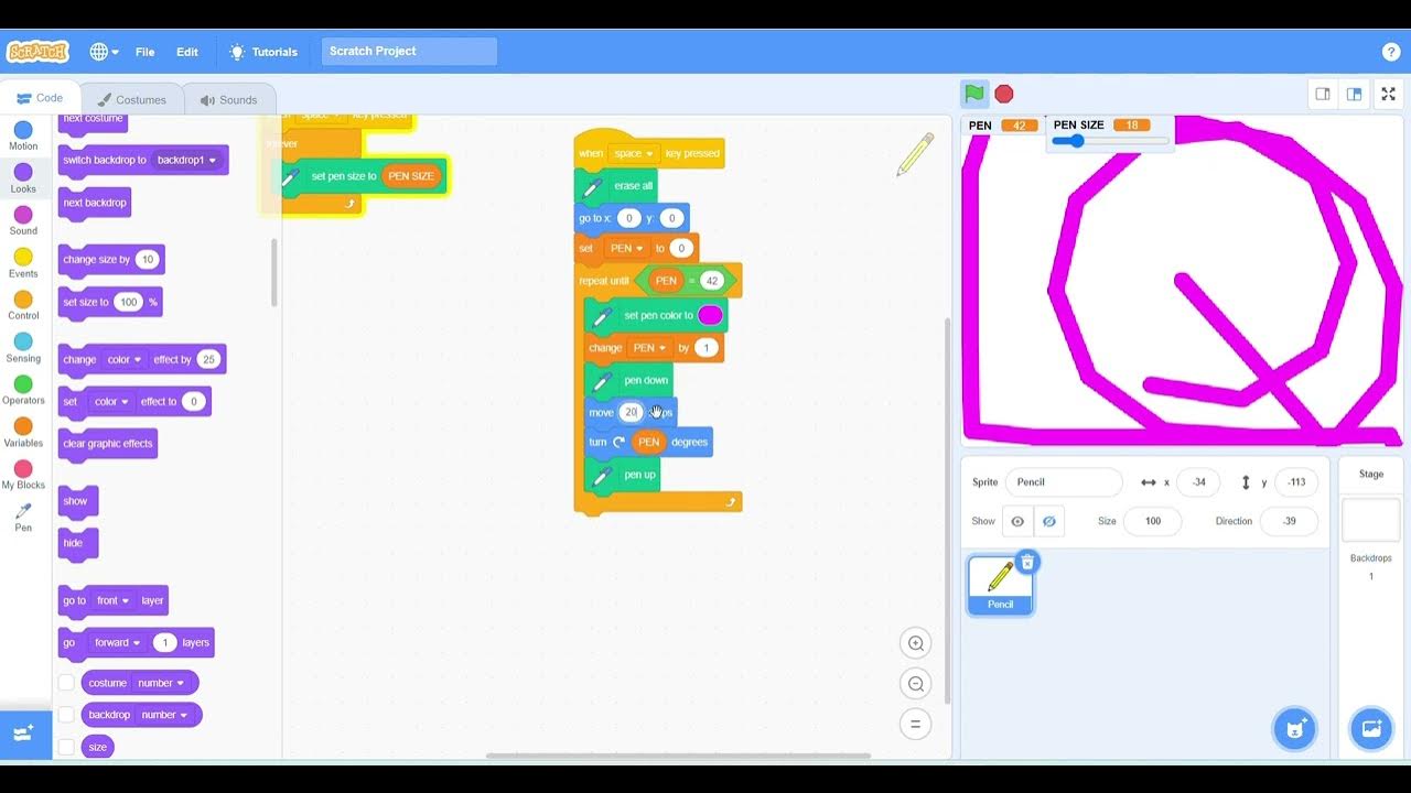 HOW TO MAKE DRAW IN SCRATCH - YouTube