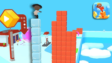 Cube Surfer! - All Levels Gameplay Android,ios Walkthrough Mobile Game New App Update