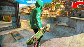 SKATE 3 - ENTREI no MAPA DA FAVELA?!!! (PISTA ABANDONADA) screenshot 1