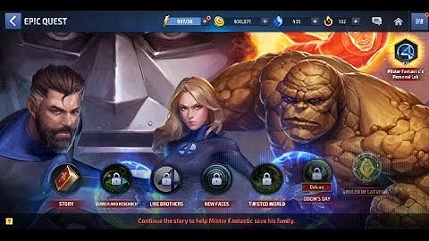MARVEL Future Fight Android iOS Walkthrough - Gameplay Part 4 - Tutorial, Chapter 1 (NO IAP)
