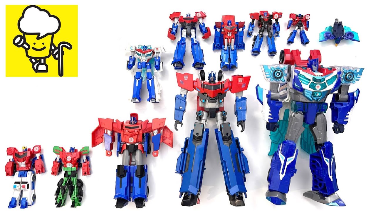 Transformers Robots in Disguise Optimus Prime collection