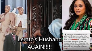Lerato Kganyago's husband Threatens Blue Mbombo| Lerato rushed to Hospital? Voice notes inside