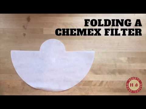 How To Fold A Chemex Filter