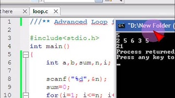 tutorial C programming 38 Advanced Loop