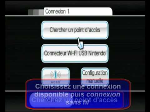 Tuto Wii Connexion Internet en Wifi