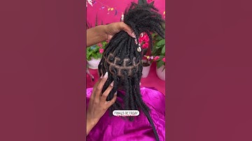 Get into these amazing finals✨ Book appointment www.NappStar.com #locs #locnation
