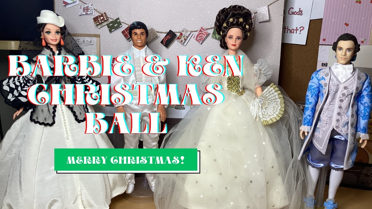 Graces world barbie and ken christmas