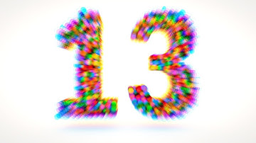 Learn Number 13 on 3d Color Balls | Sparta Chromatic Moves Effects (sponsored by preview2effects)