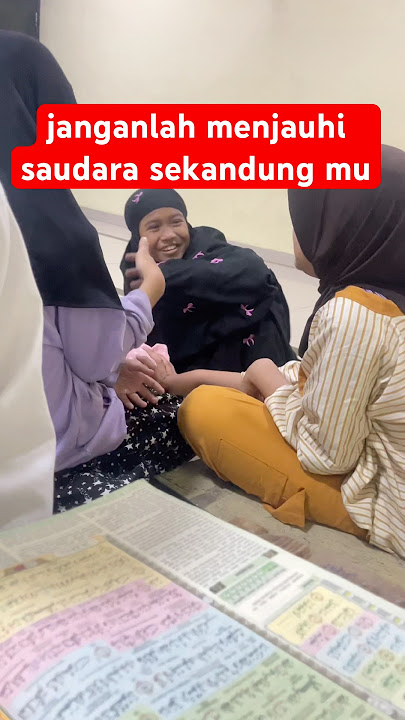 Don't stay away from your siblings.