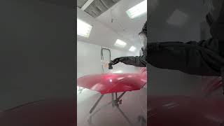 Amazing Red Auto Body Paint Job Finish #Car #Paint #Paintlife #Satisfying