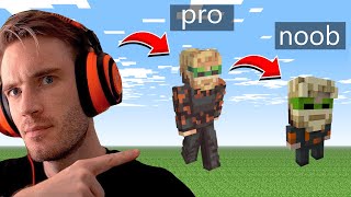 Mini Pewdiepie Minecraft Skin - Small Minecraft Statue - Statue Tutorial