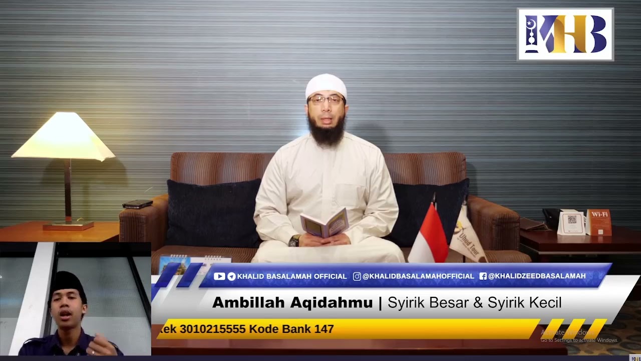 Meringkas Kajian Ustadz Khalid Basalamah Tentang Syirik Besar Dan Syirik Kecil.