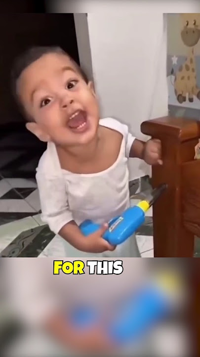 This Boy Fooled His Mom with the Cutest Trick! 🛠️😍