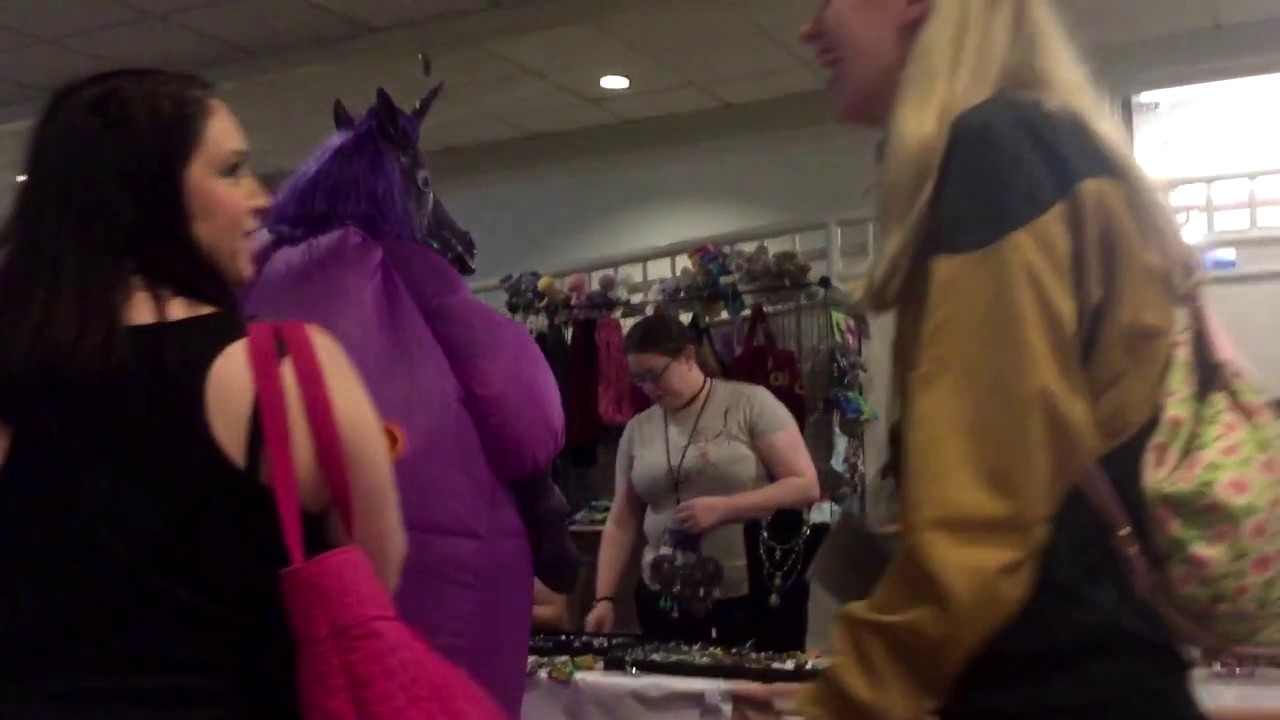 Balloonicorn Caught on Tape! @ RavenCon 2017 World of the Orb Book Ad