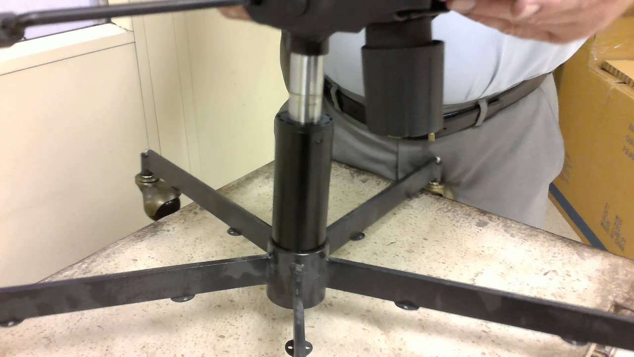 Chair Cylinder replacement - YouTube