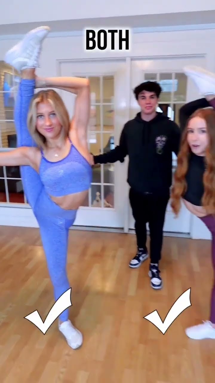 WHO’S THE MOST FLEXIBLE? #shorts