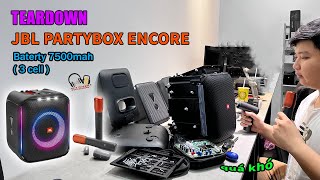 Teardown Jbl Partybox Encore 2 mic 2022 | Loa quá chi tiết