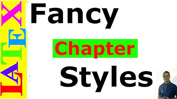 Fancy Chapter Styles in LaTeX (Latex Tips/Solution- 40)