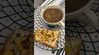 What I Eat In A Day | Poha, Chicken Soup, Garlic Bread whatieatinaday food ytshorts