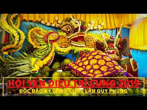 Video ĐỘC ĐÁO KỲ CÔNG LONG LÂN QUY PHỤNG ở Hội Yến Diêu Trì... - youtube