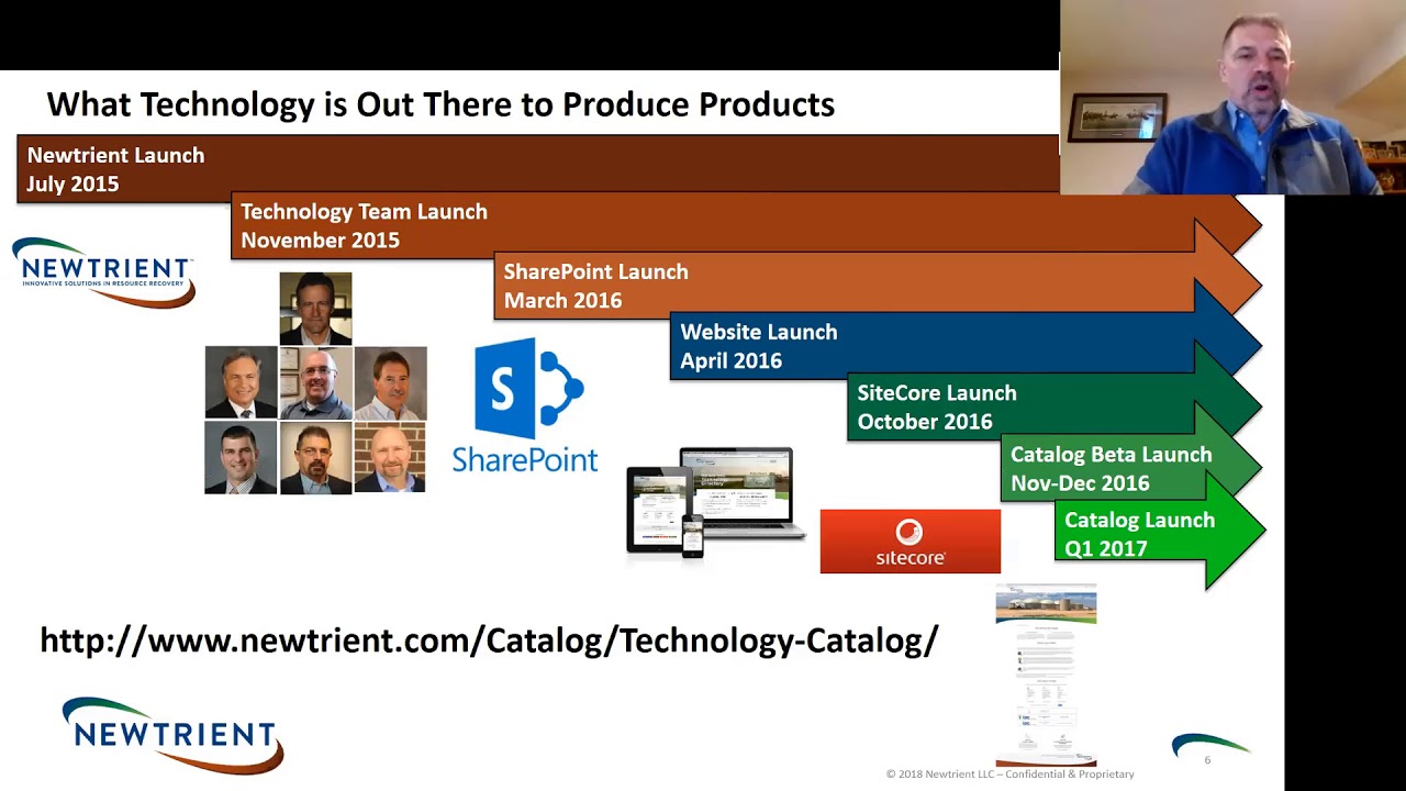 Using the Newtrient LLC Technology Catalog
