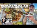 Blackened Fish with Cilantro Lime Crema | Blackstone Griddles