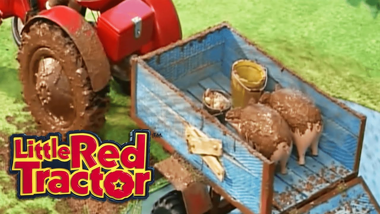 Little Red Tractor Saves the Pigs! Little Red Tractor YouTube