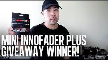 MINI INNOFADER PLUS GIVEAWAY WINNER! - Portablist.com