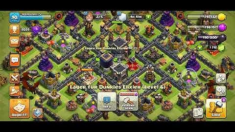 Using a RUNE OF DARK ELIXIR (190,000 Dark Elixir) | Clash of Clans