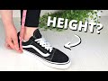 How Much Height Do Vans Add? (Old Skools &amp; Slip Ons)
