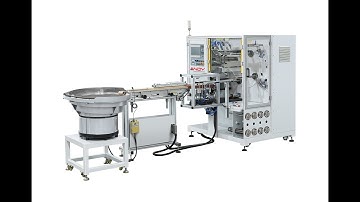 High Speed Automatic Turret Rewinder With Labeling System with printed labels at End