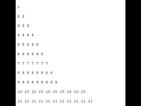 Python program Print the following pattern - YouTube