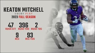 Keaton Mitchell 2023 Highlights | Every Run, Target, and Catch