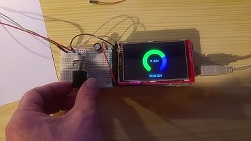 Jauge Ronde v1.0 - Ecran TFT 3.2" - Arduino
