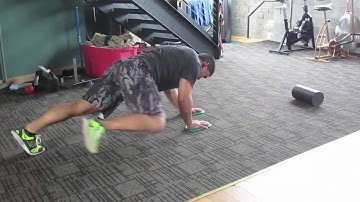 Superman Push Up w/Valslide