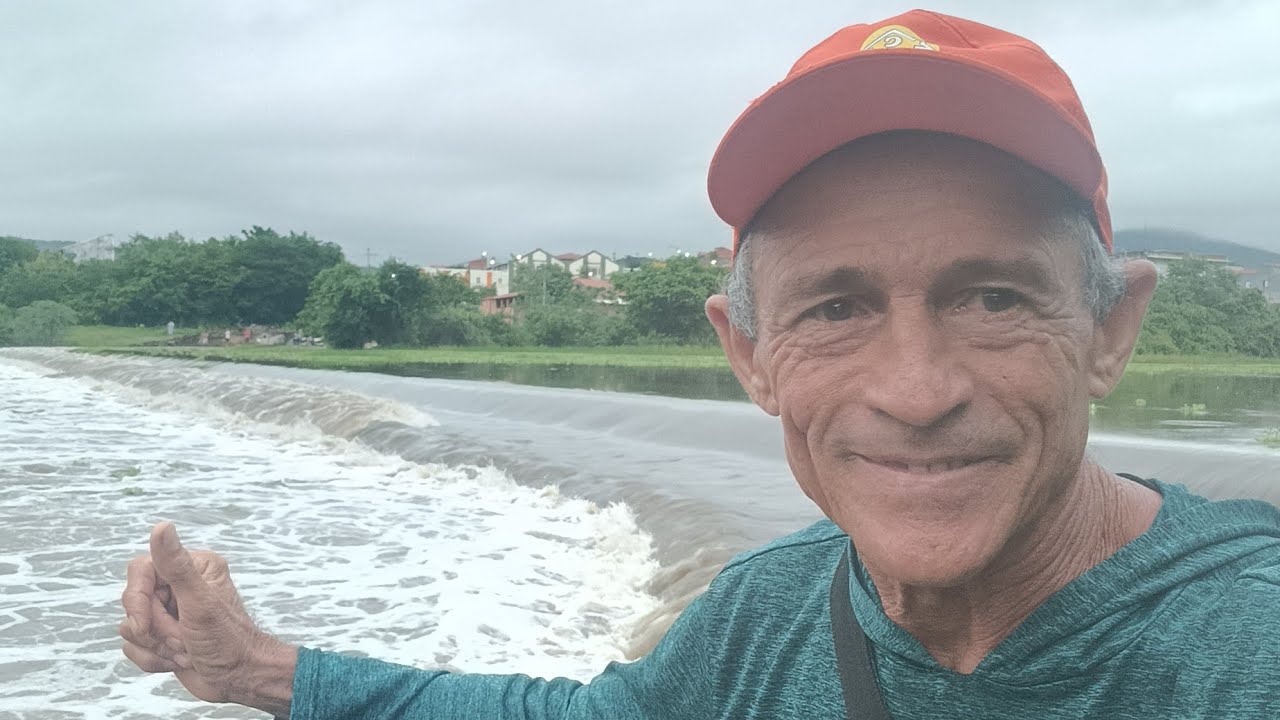 BARRAGEM CREBILOM SOBRE O RIO JAGUARIBE EM JUCAS CEARÁ HOJE 06.03.2026