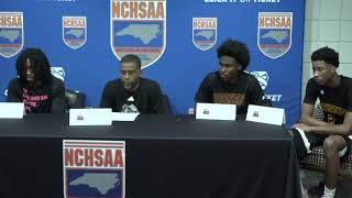 Press Conference: Jay M. Robinson basketball after falling to Huss in the 5A West regional final