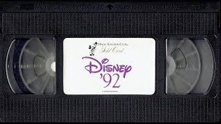 Magic Kingdom Club Gold Card Update 92 VHS - InteractiveWDW