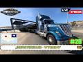American Truck Simulator 🔴 Drugi przejazd - Wyoming! | LIVE PL 🚛 #28