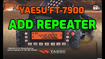 YAESU FT-7900 Add Repeater