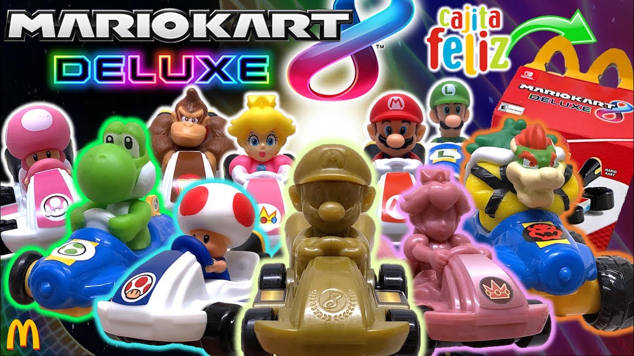 Cajita Feliz - MARIO KART 8 DELUXE (Parte 2) | Colección de McDonald's Noviembre 2024 - TOY SHOTS