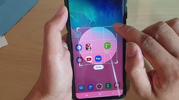 Galaxy S10 / S10+: How to Capture an Area of the Screen