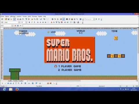 Super MARIO Bros - Excel Stop-Motion