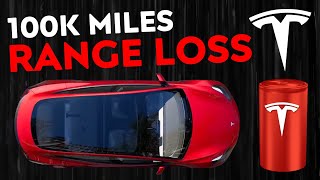 Tesla EV Range Loss after 100K Miles? | Tesla Battery Life Data